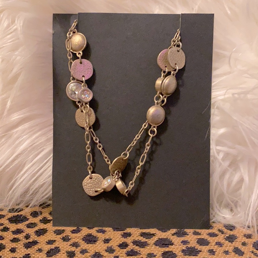 Long Layering Necklace Gold